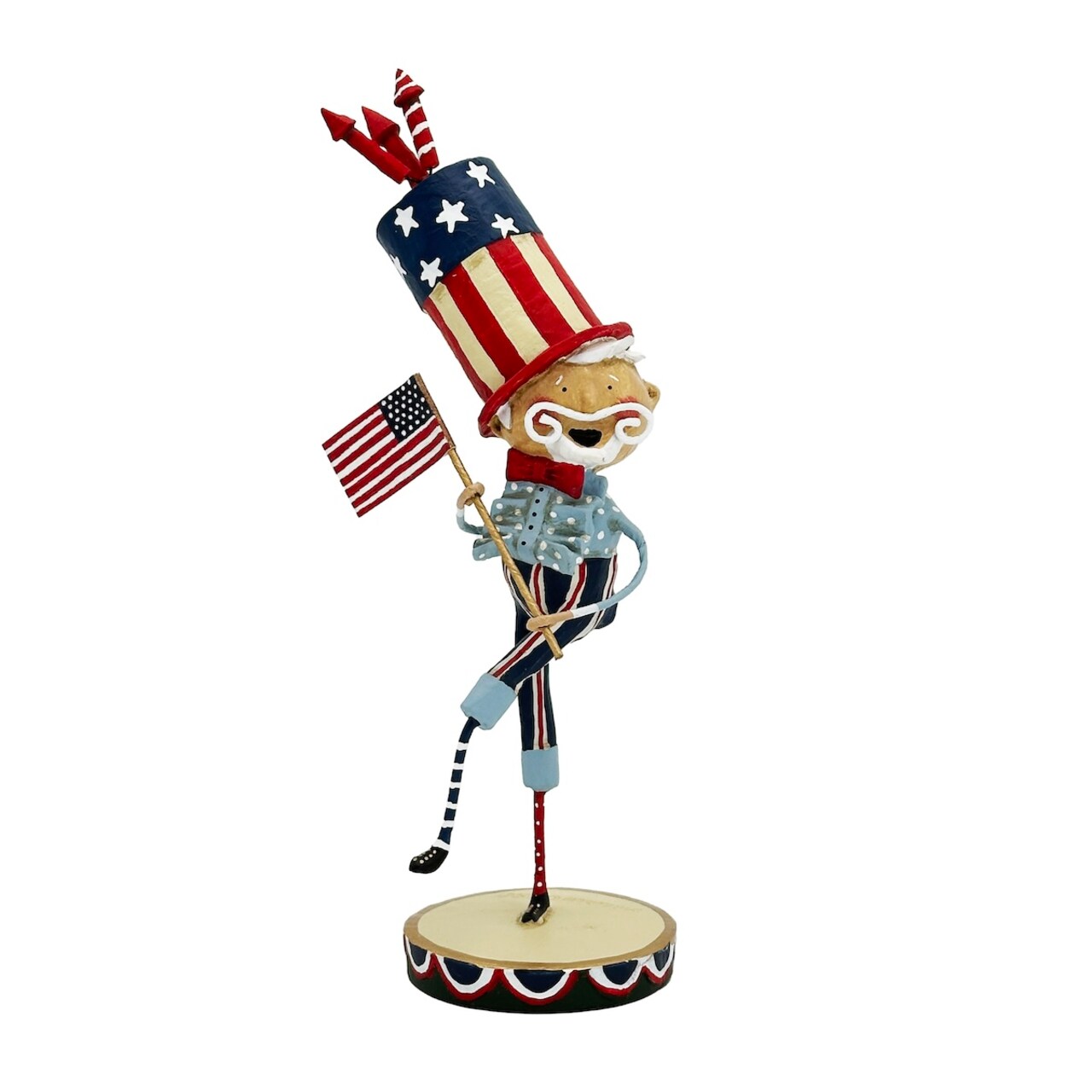Lori Mitchell Independence Day Collection: Bandstand Sam Figurine
